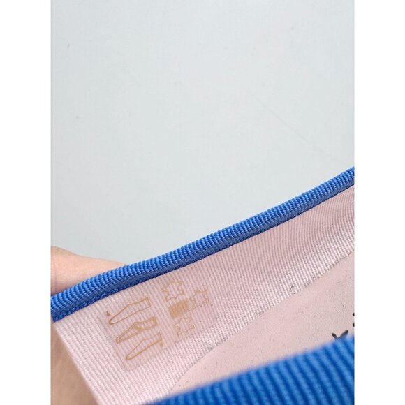 REPETTO Brigitte Cobalt Blue Patent Leather Pointed Toe Ballet Flats, Size 38 - Picture 13 of 14